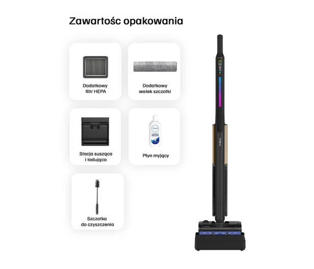 TINECO Odkurzacz myjący FLOOR ONE S7 Fold Elite - 1515494 - zdjęcie 10